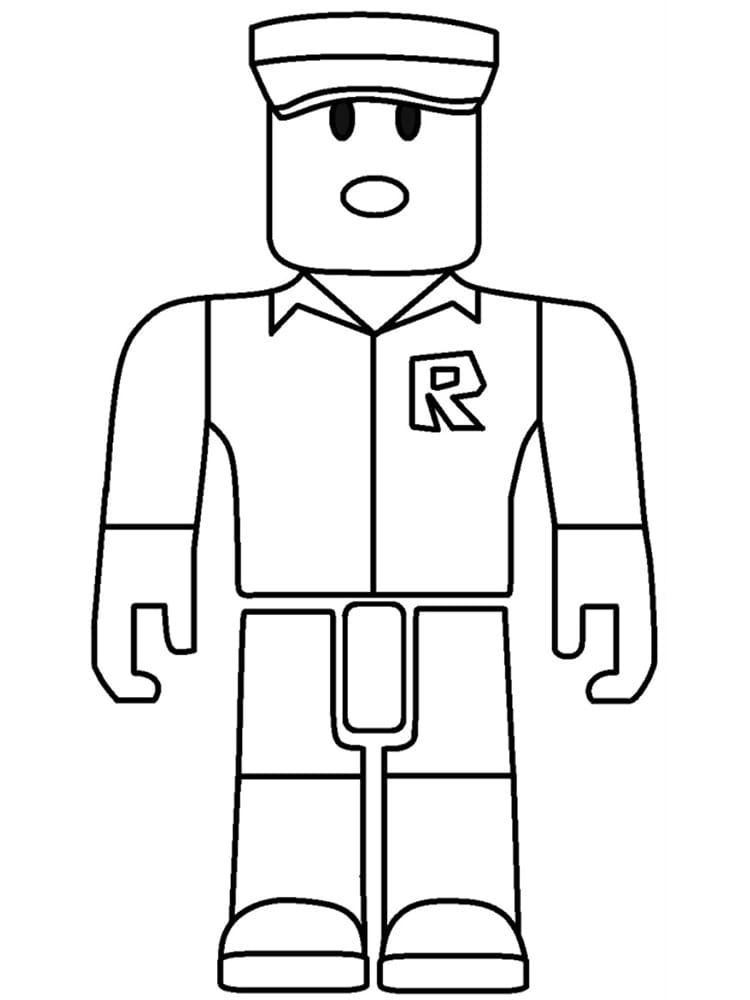 Planse De Colorat Cu Roblox Desene De Colorat