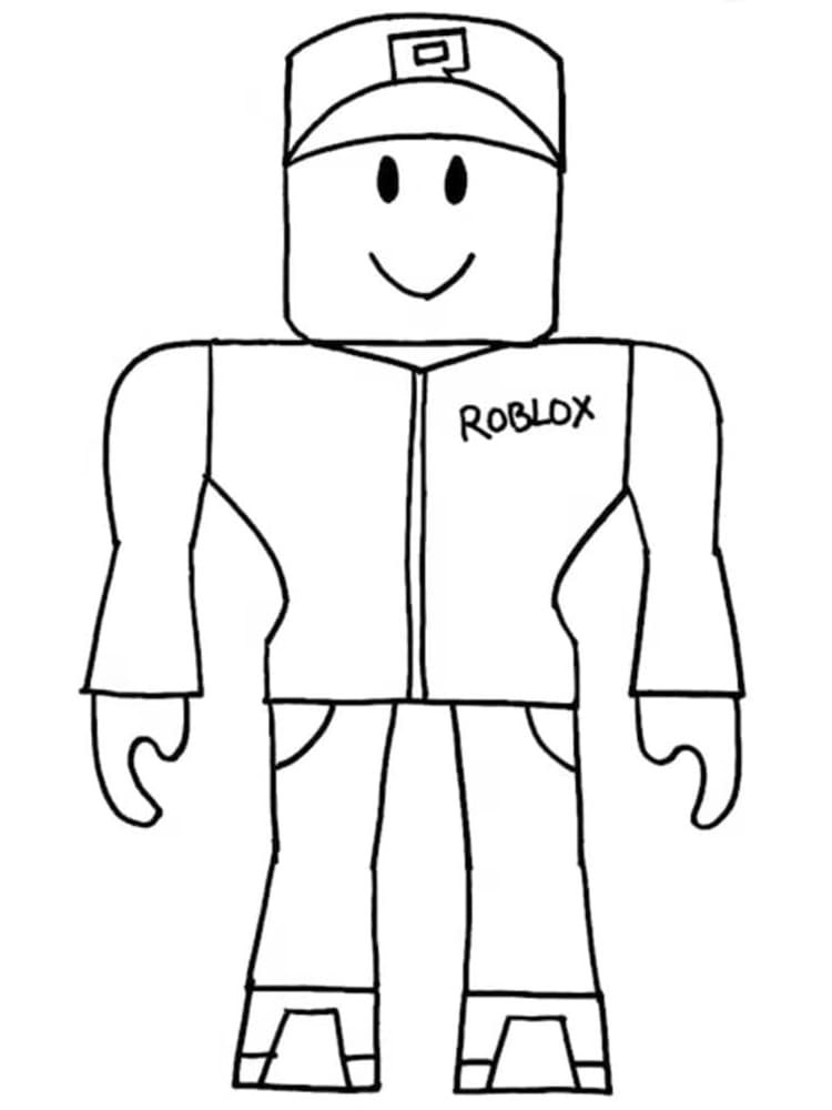 Planse De Colorat Cu Roblox Desene De Colorat