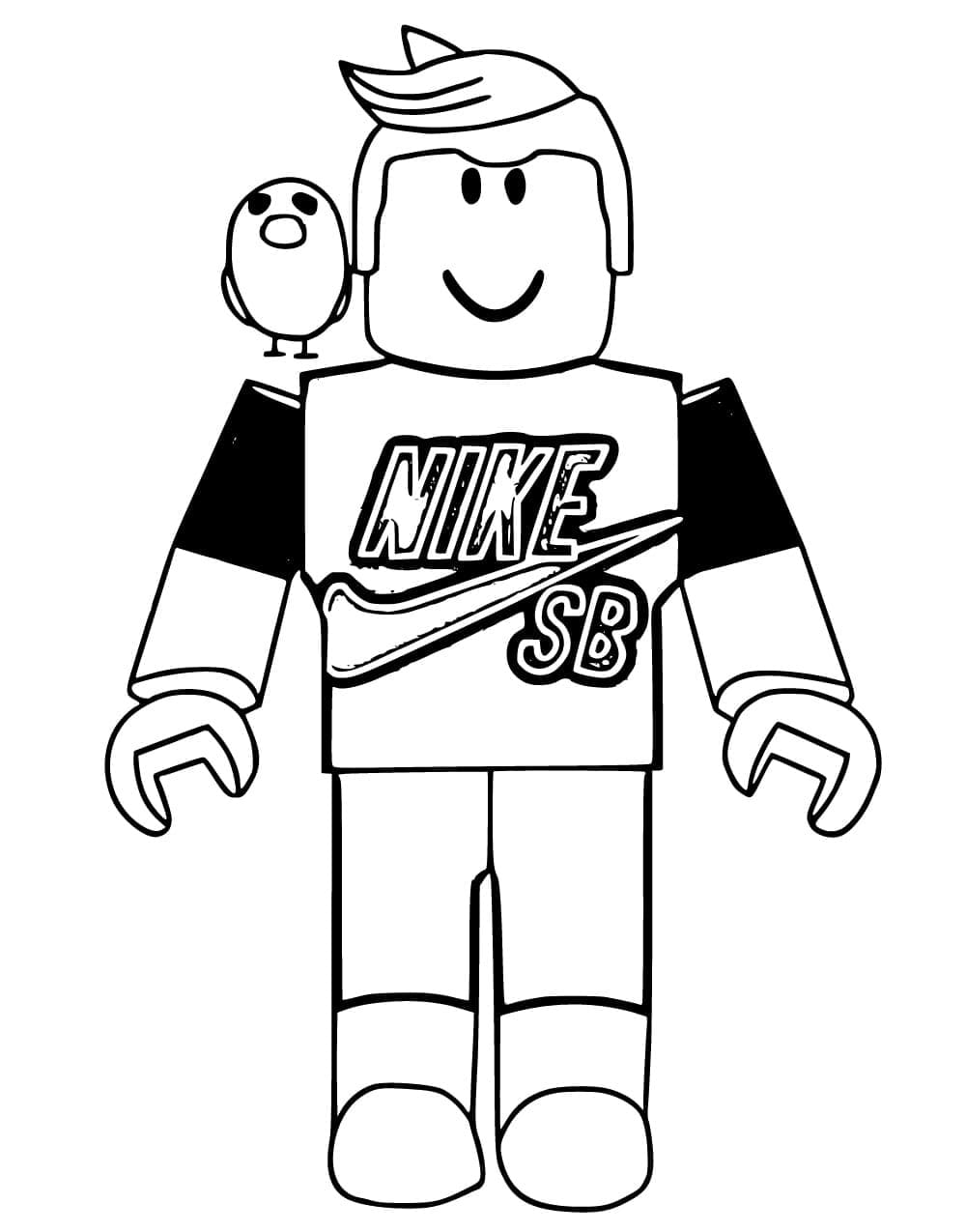 Planse De Colorat Cu Roblox Desene De Colorat