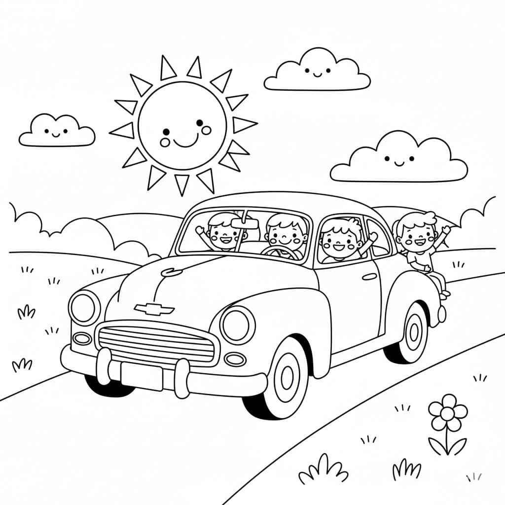 Chevrolet imprimabil gratuit Fise de colorat cu Chevrolet imprimabil gratuit