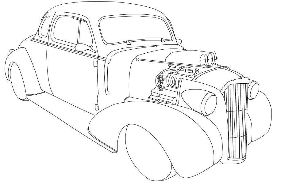 Desenează Chevrolet imprimabile pentru copii Fise de colorat cu Desenează Chevrolet imprimabile pentru copii