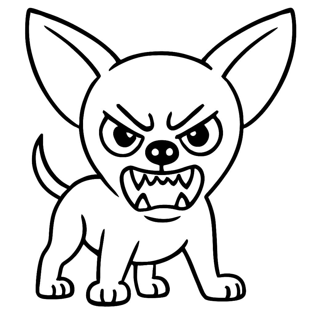 Desenează Chihuahua imprimabil gratuit Fise de colorat cu Desenează Chihuahua imprimabil gratuit