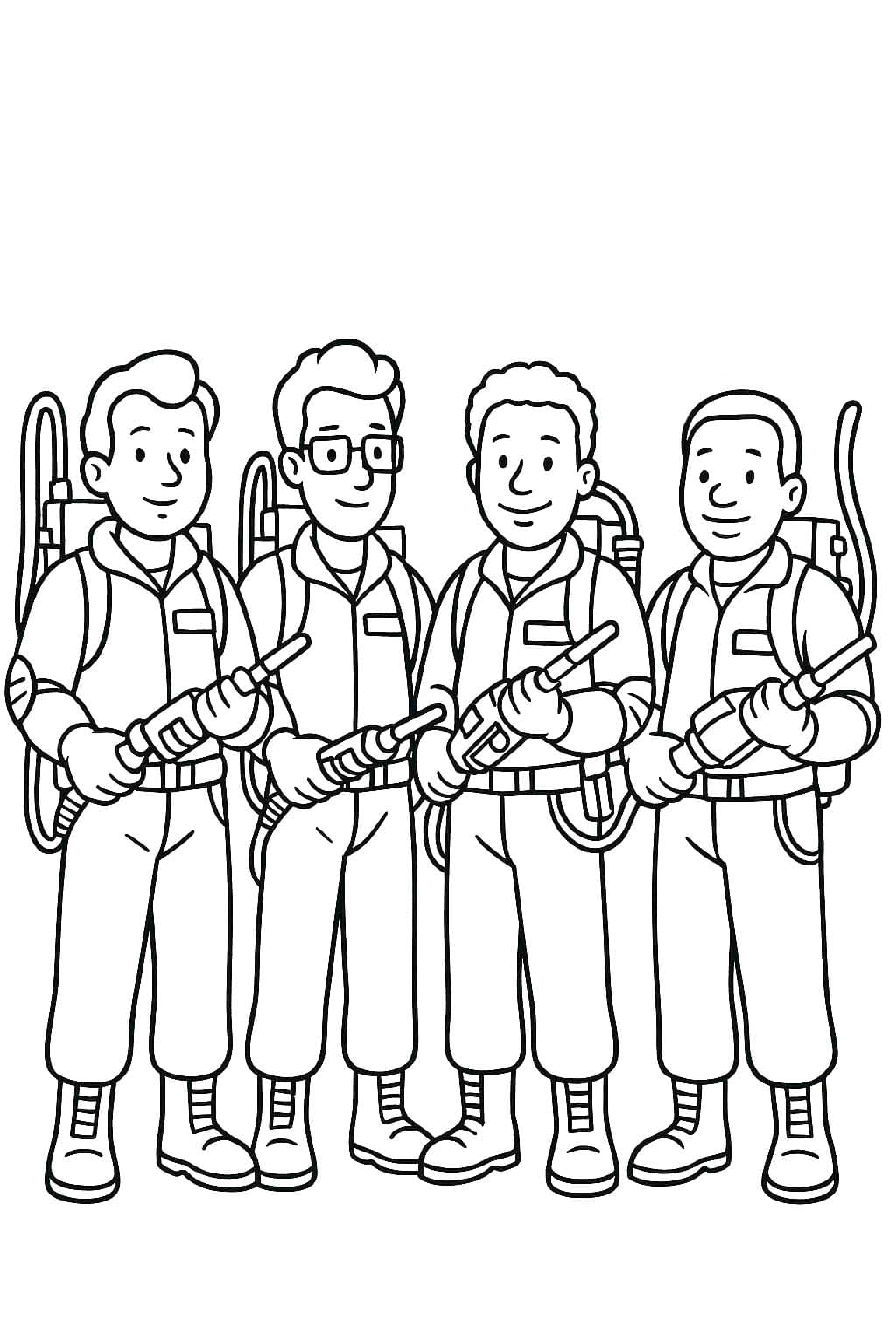 Desenează Ghostbusters 6 Fise de colorat cu Desenează Ghostbusters 6