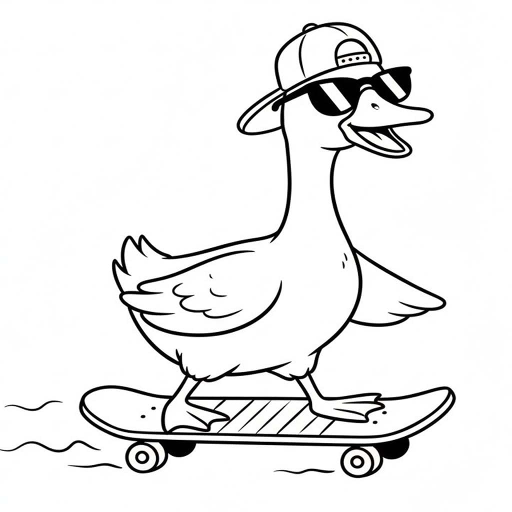 Fise de Colorat cu Desenează Gaste