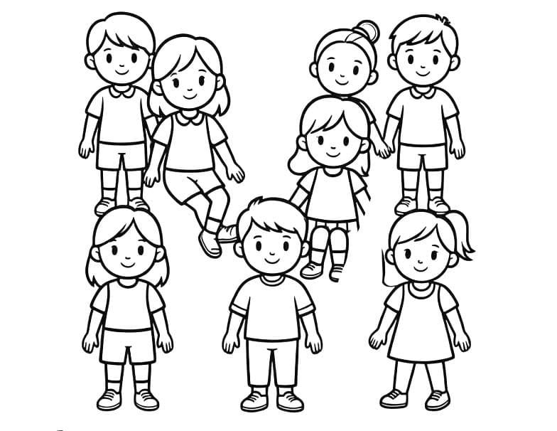 Fise de colorat cu Desenează Litera M imprimabil gratuit uşor