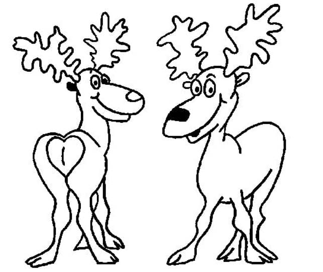 Fise de Colorat cu Elan imprimabil gratuit simplu