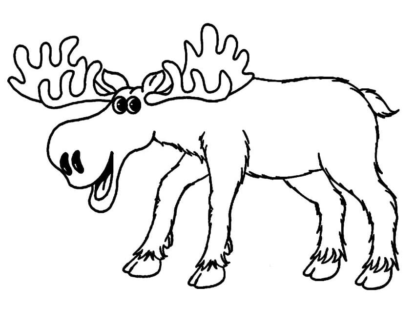 Fise de Colorat cu Elan imprimabil gratuit uşor