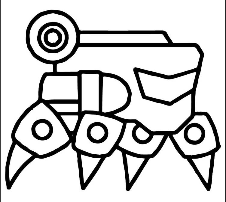 Fise de colorat cu Desenează Geometry Dash gratuit pentru copii