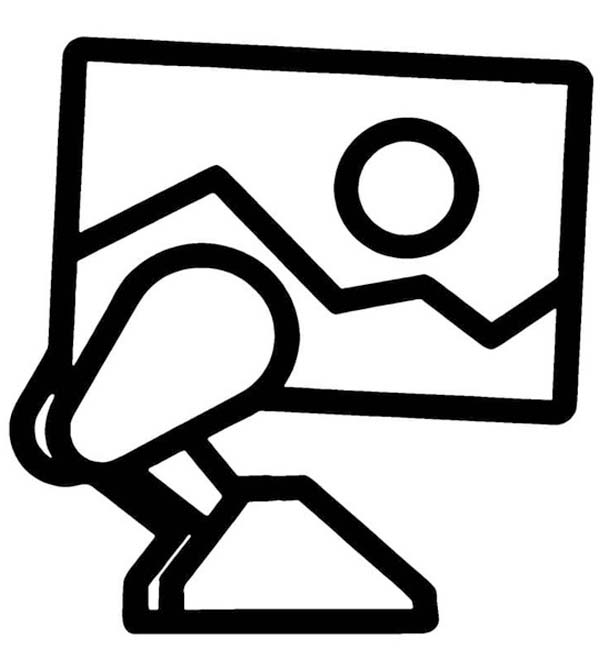 Fise de colorat cu Desenează Geometry Dash gratuit uşor