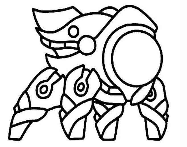 Fise de colorat cu Desenează Geometry Dash imprimabil bazic