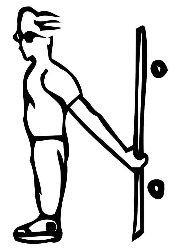 Fise de colorat cu Litera N bazic la copii