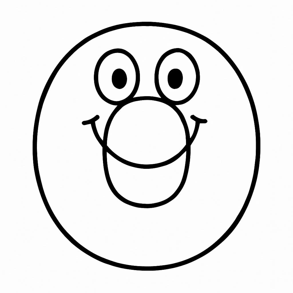 Fise de colorat cu Litera O imprimabil gratuit pentru copii