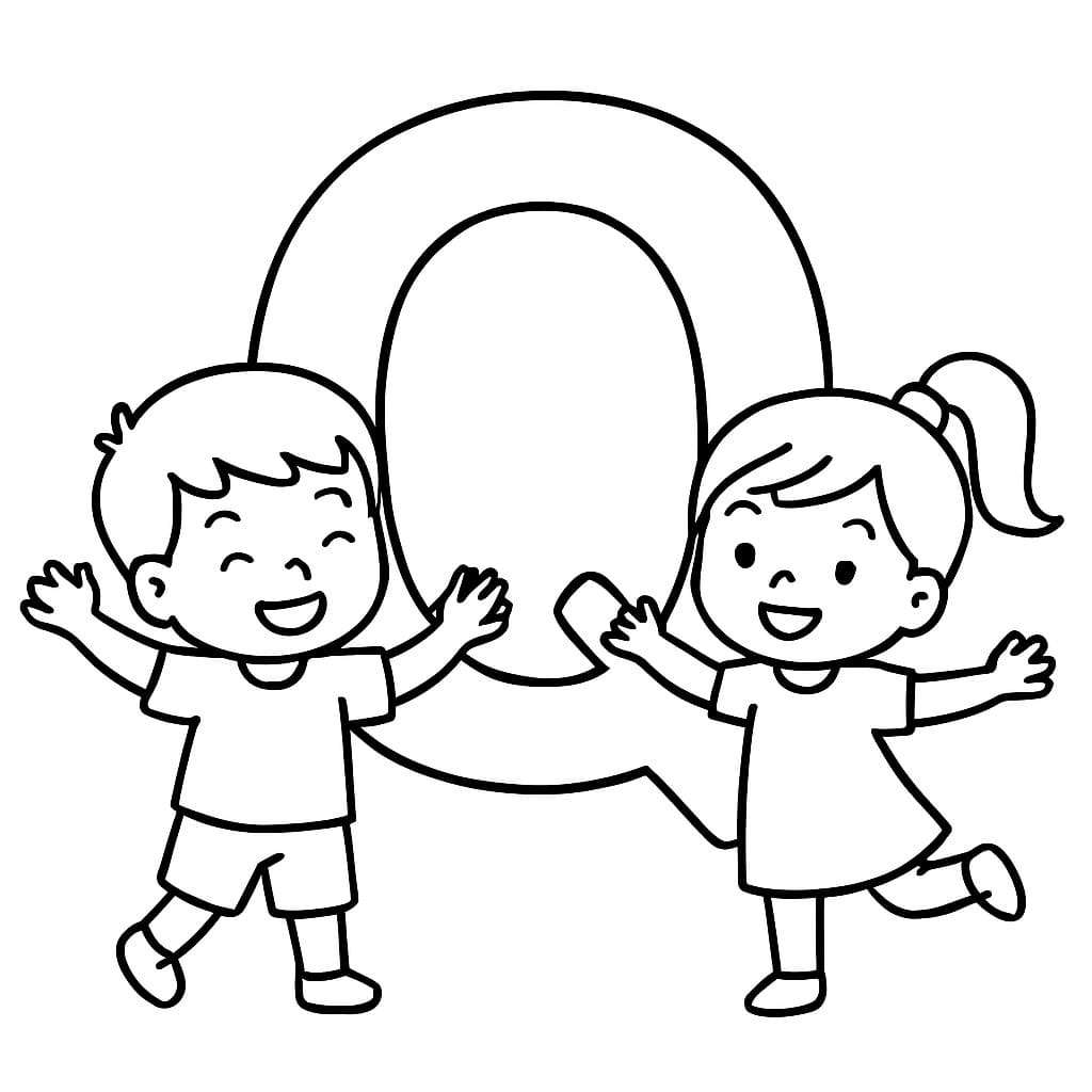 Fise de colorat cu Litera Q imprimabil gratuit uşor