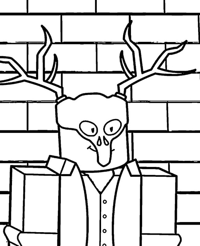 Fise de colorat cu Desenează 99 Nights in the Forest imprimabil gratuit bazic