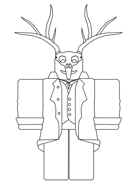 Fise de colorat cu Desenează 99 Nights in the Forest imprimabil uşor