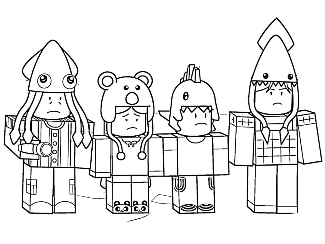 Fise de colorat cu Desenează 99 Nights in the Forest pentru copii