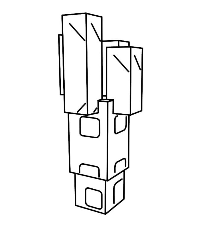 Fise de colorat cu Desenează Grow a Garden imprimabil bazic