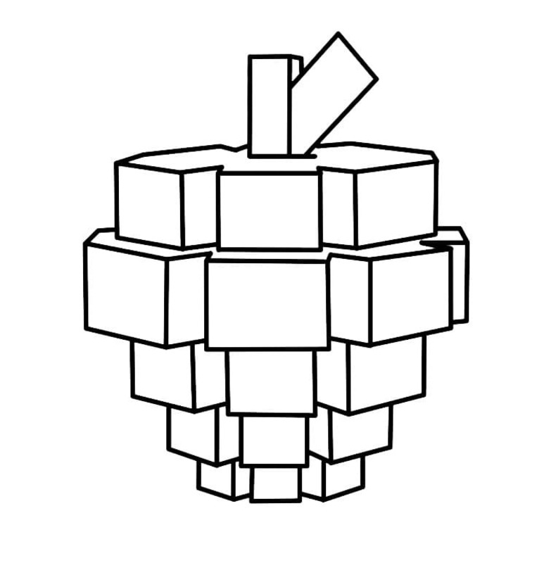 Fise de colorat cu Desenează Grow a Garden ușor la copii