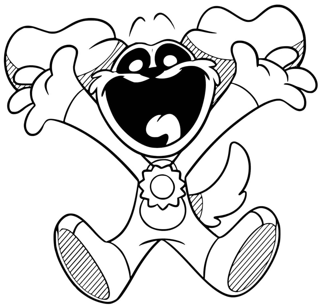 Fise de colorat cu Desenează Smiling Critters gratuit bazic