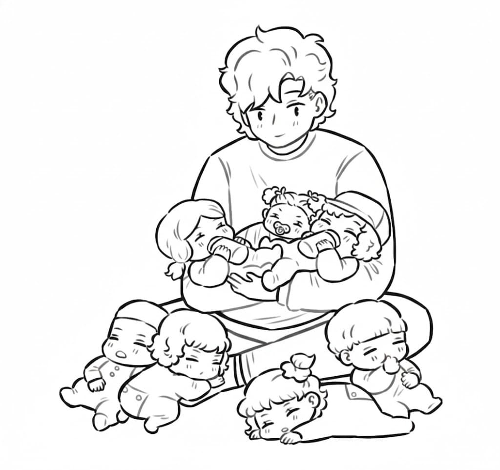 Fise de colorat cu Desenează Stranger Things uşor