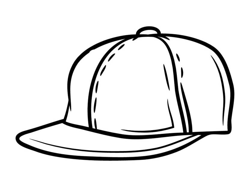 Fise de colorat cu Pălărie gratuit pentru copii