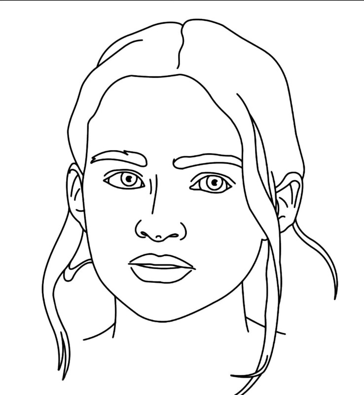 Fise de colorat cu Stranger Things gratuit simplu