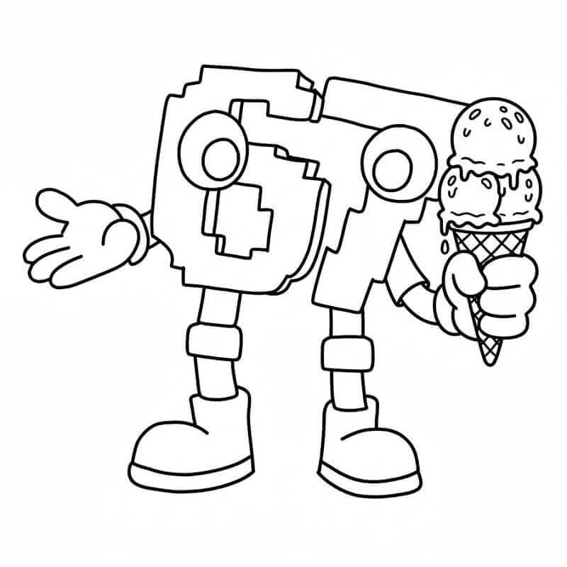 Fise de colorat cu 67 Brainrot gratuit