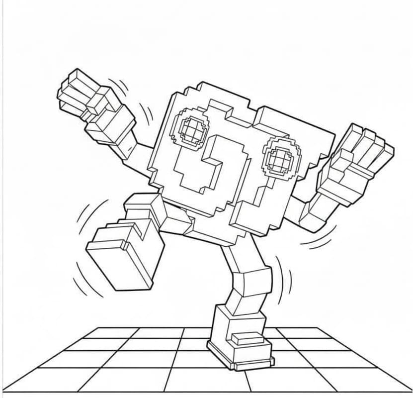 Fise de colorat cu 67 Brainrot imprimabil gratuit bazic