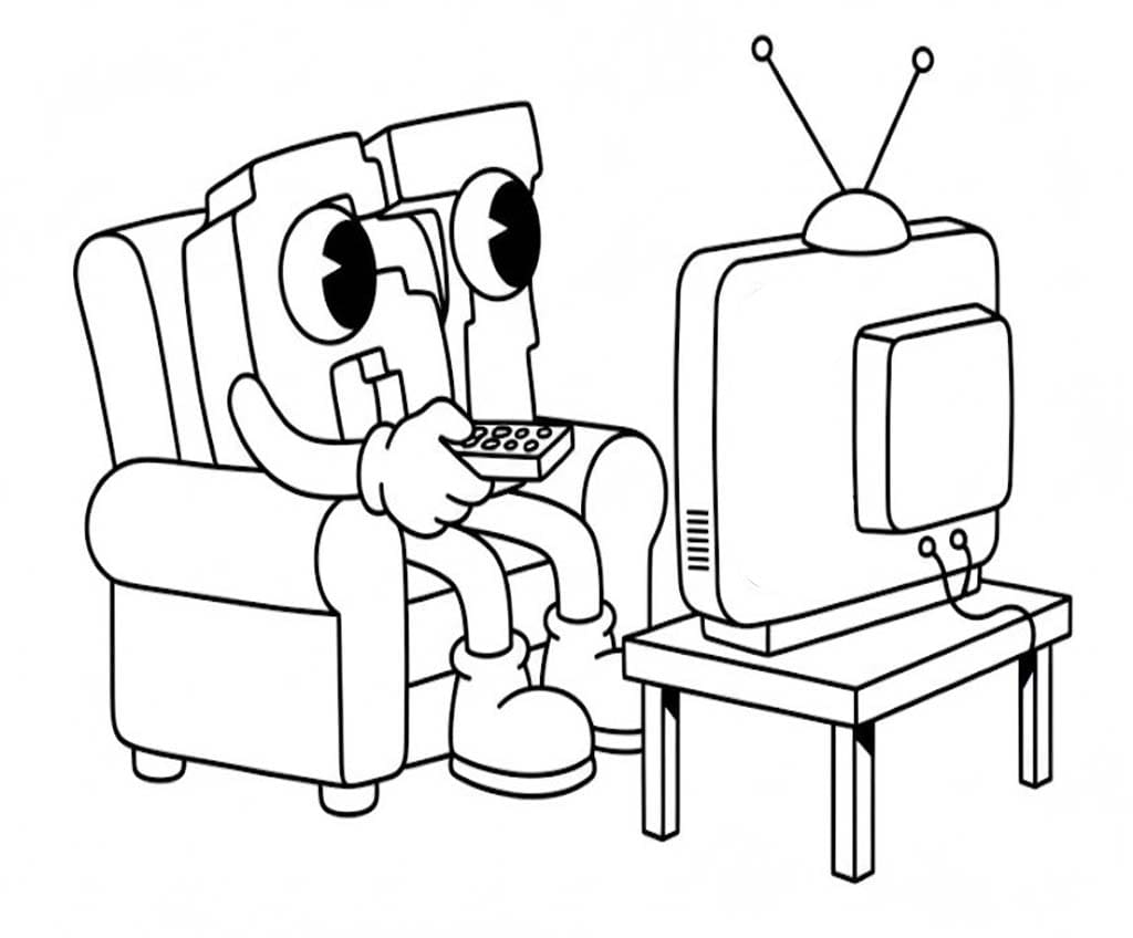 Fise de colorat cu 67 Brainrot imprimabil uşor