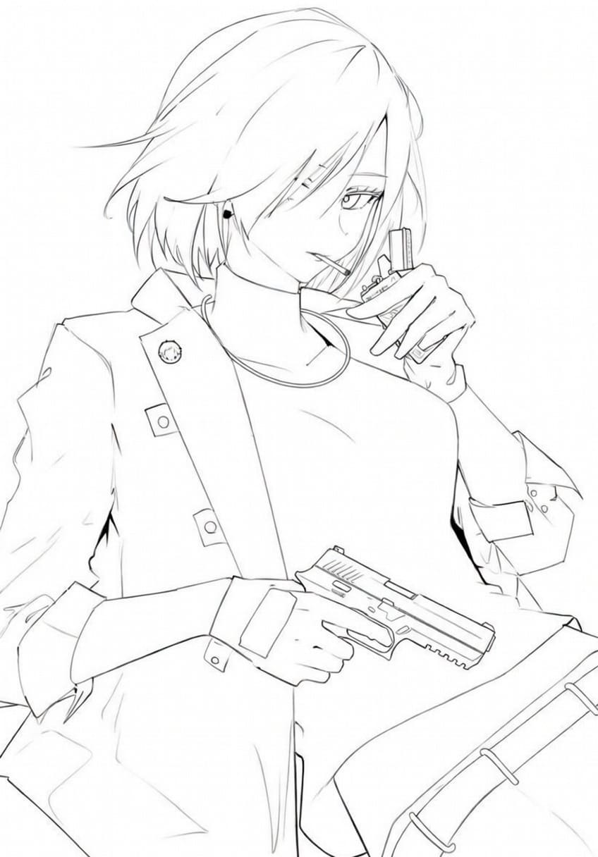 Fise de colorat cu Desenează Fiona Frost de Spy x Family