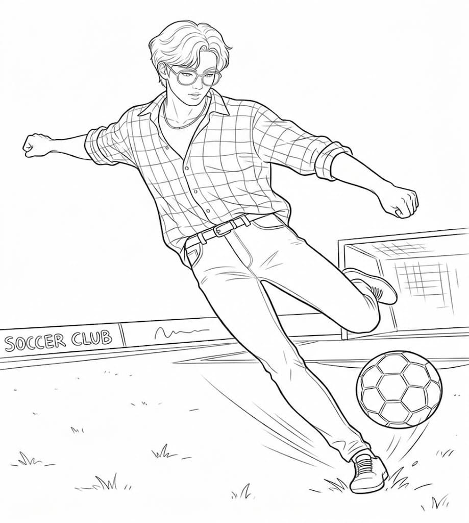 Fise de colorat cu Desenează Jinu gratuit pentru copii