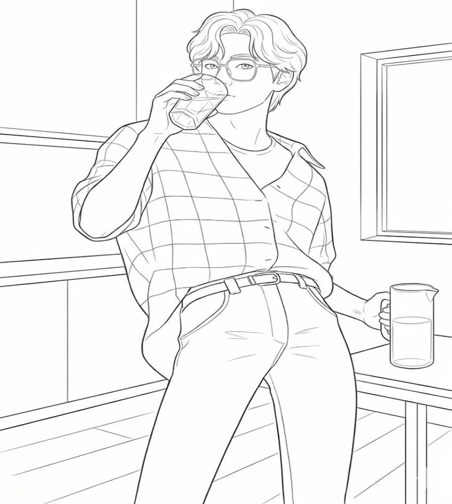 Fise de colorat cu Desenează Jinu gratuit