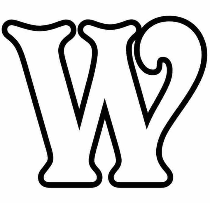 Fise de colorat cu Desenează Litera W gratuit