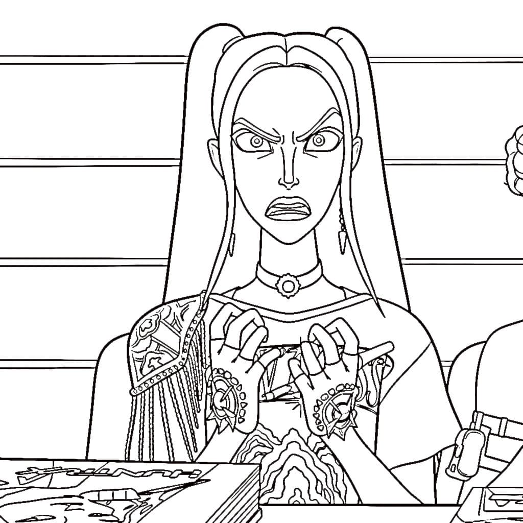 Fise de colorat cu Desenează Mira gratuit pentru copii