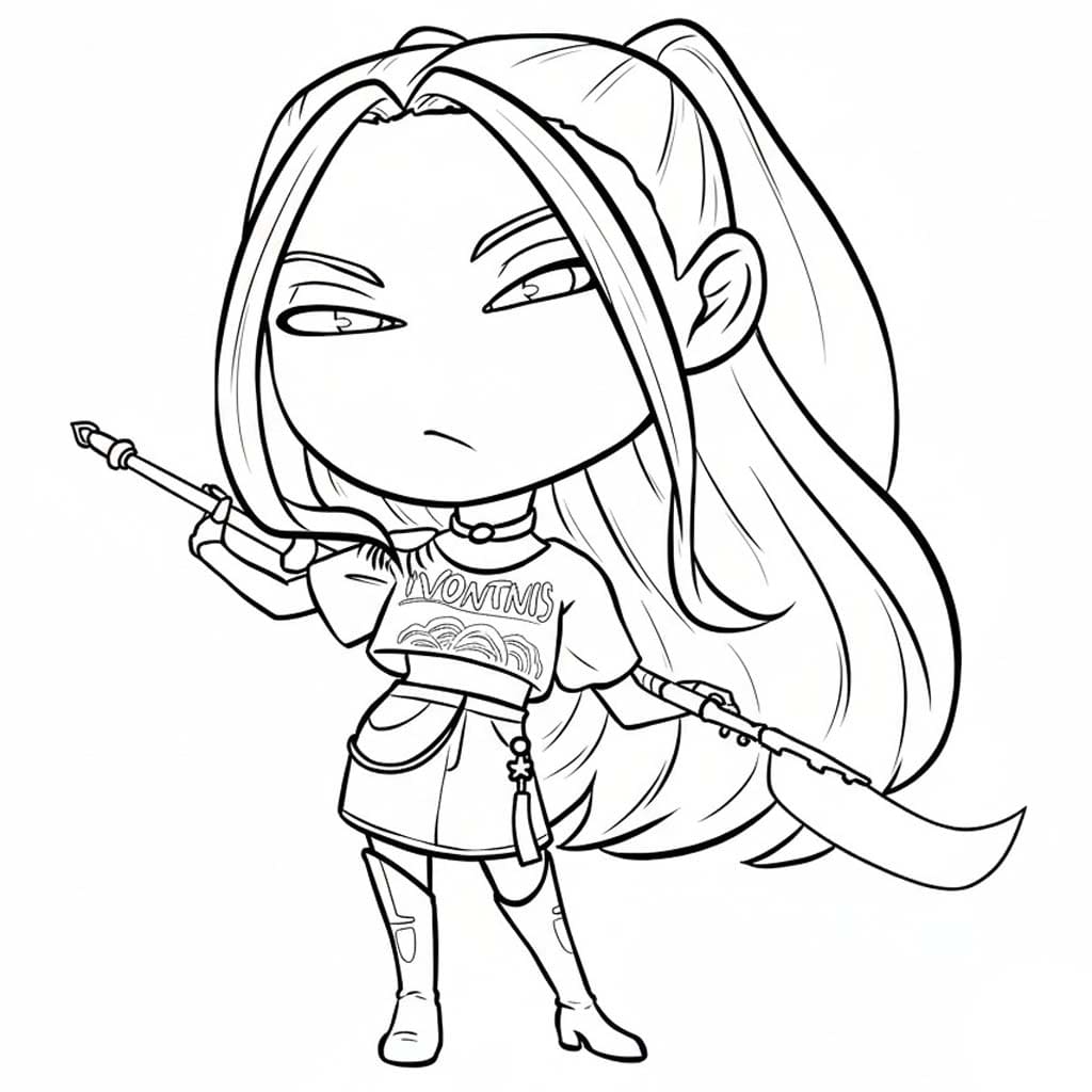 Fise de colorat cu Desenează Mira gratuit simplu