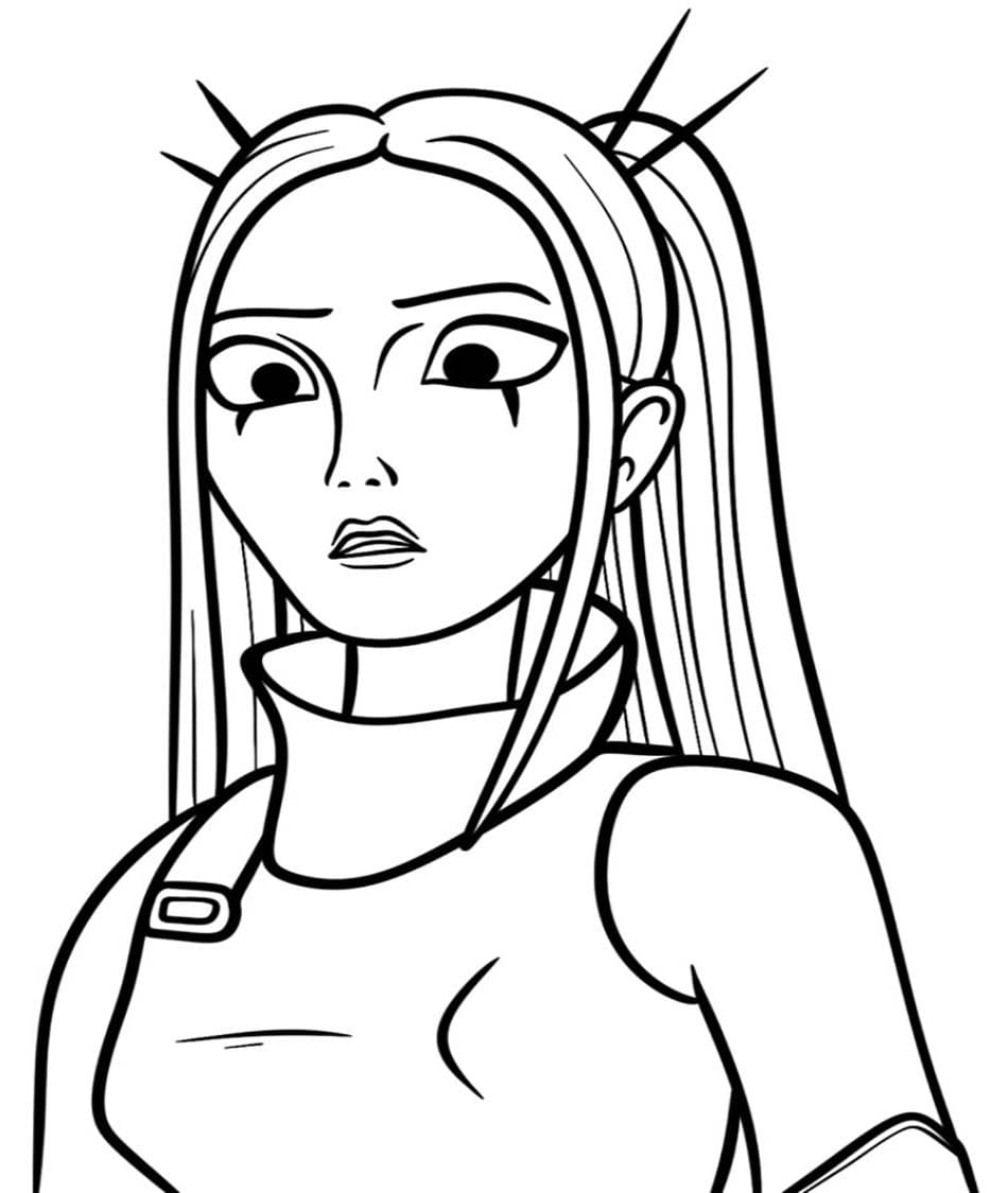 Fise de colorat cu Desenează Mira imprimabil