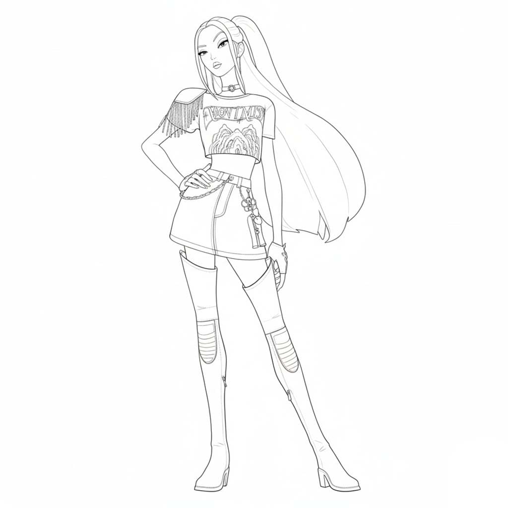 Fise de colorat cu Desenează Mira la copii