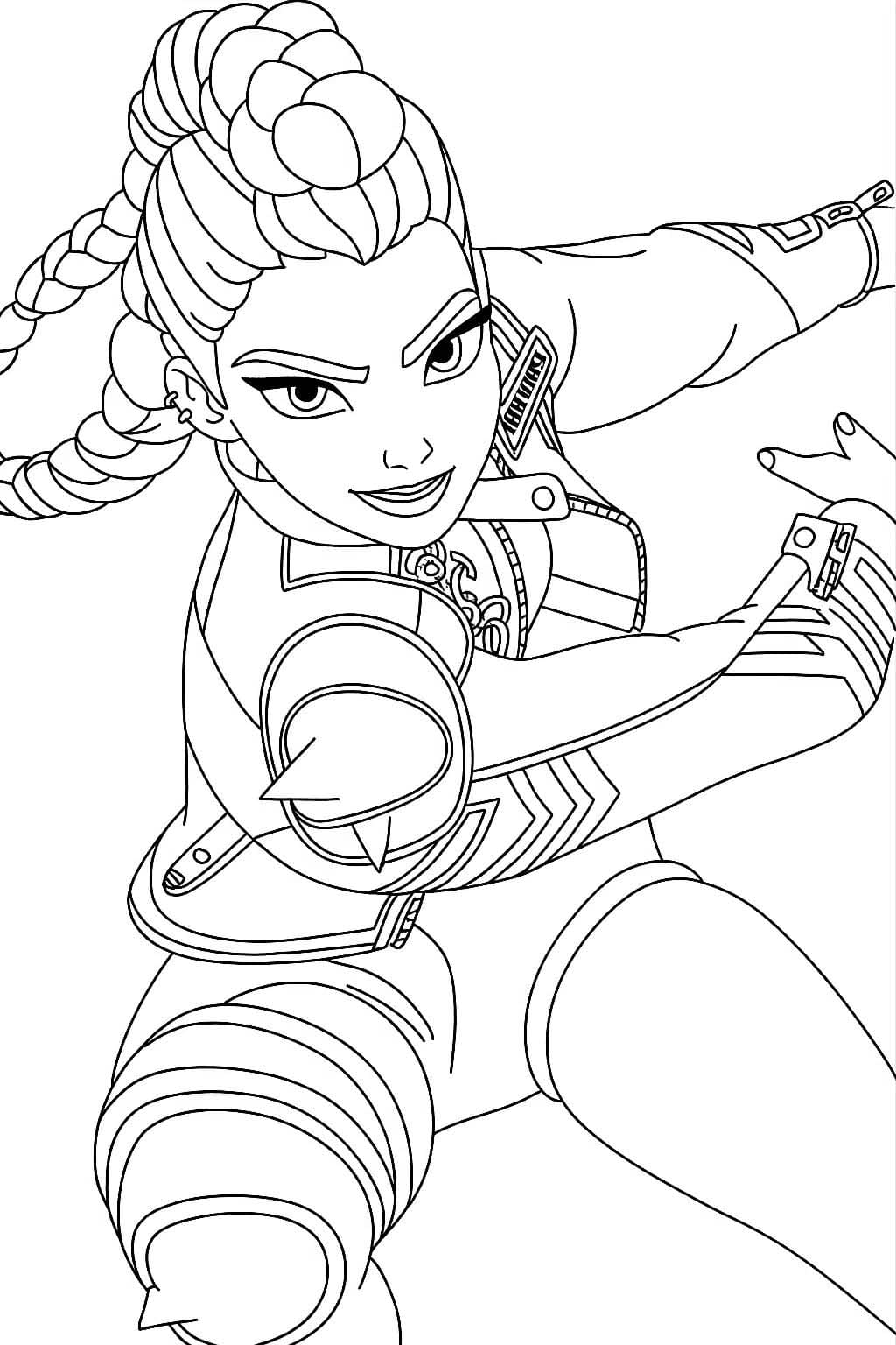 Fise de colorat cu Desenează Rumi bazic