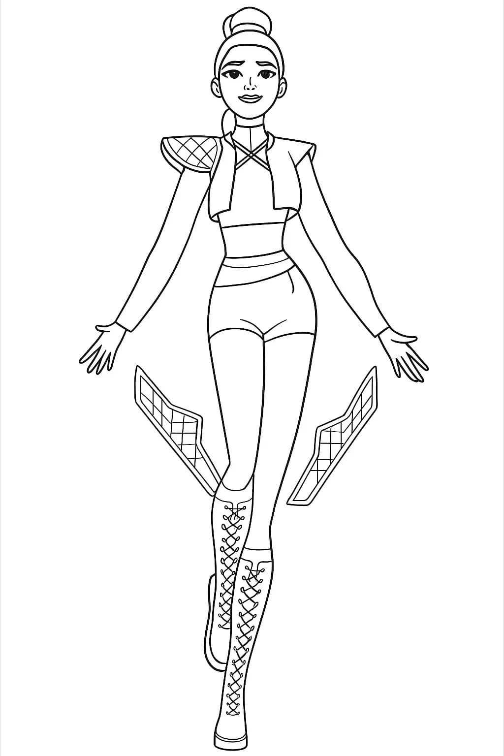 Fise de colorat cu Desenează Rumi gratuit