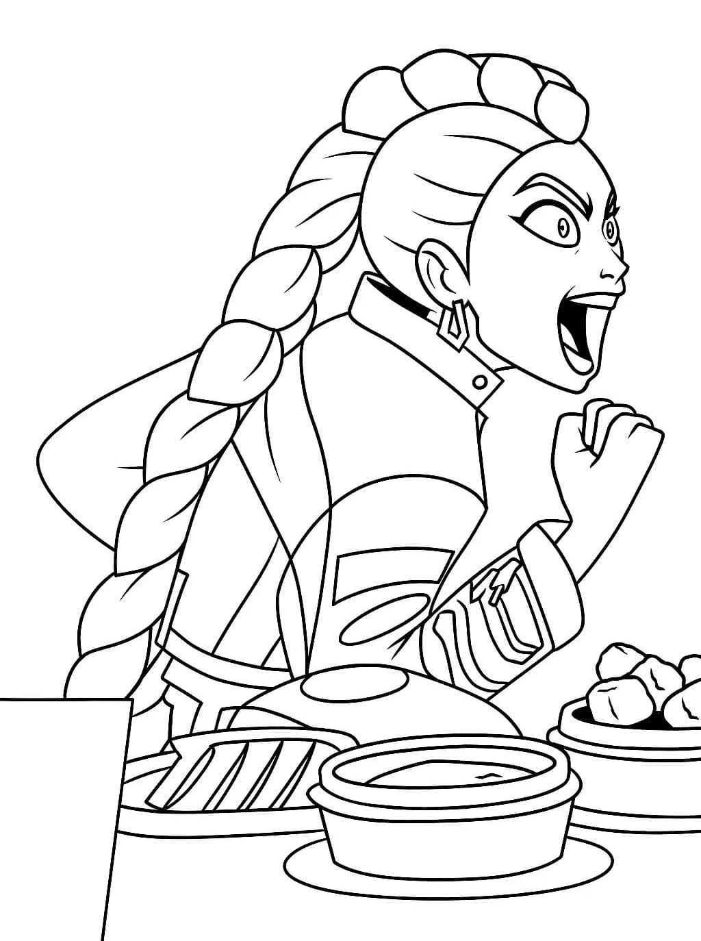 Fise de colorat cu Desenează Rumi imprimabil gratuit