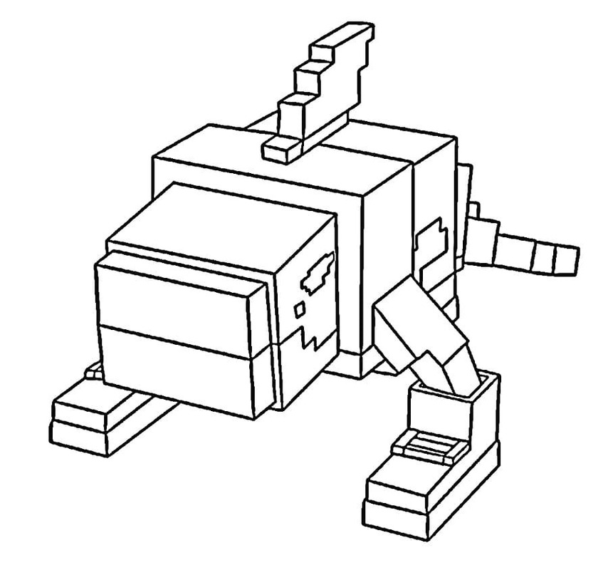 Fise de colorat cu Desenează Steal A Brainrot imprimabil simplu