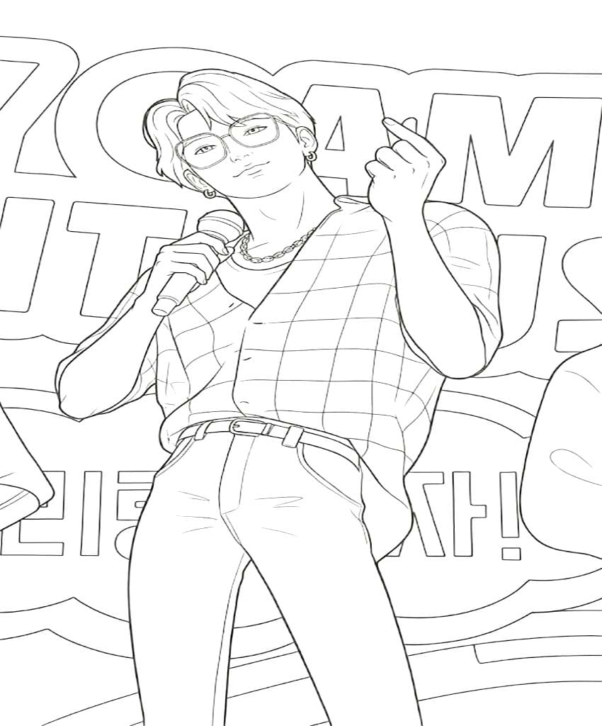 Fise de colorat cu Jinu gratuit pentru copii