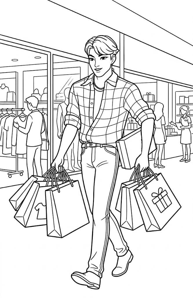 Fise de colorat cu Jinu pentru copii