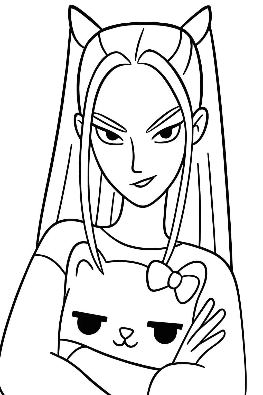 Fise de colorat cu Mira gratuit