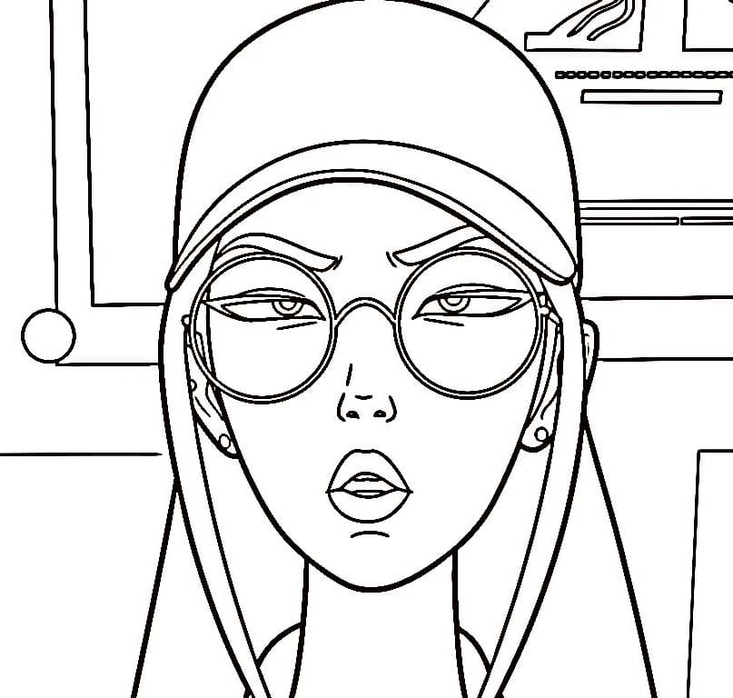 Fise de colorat cu Mira imprimabil pentru copii