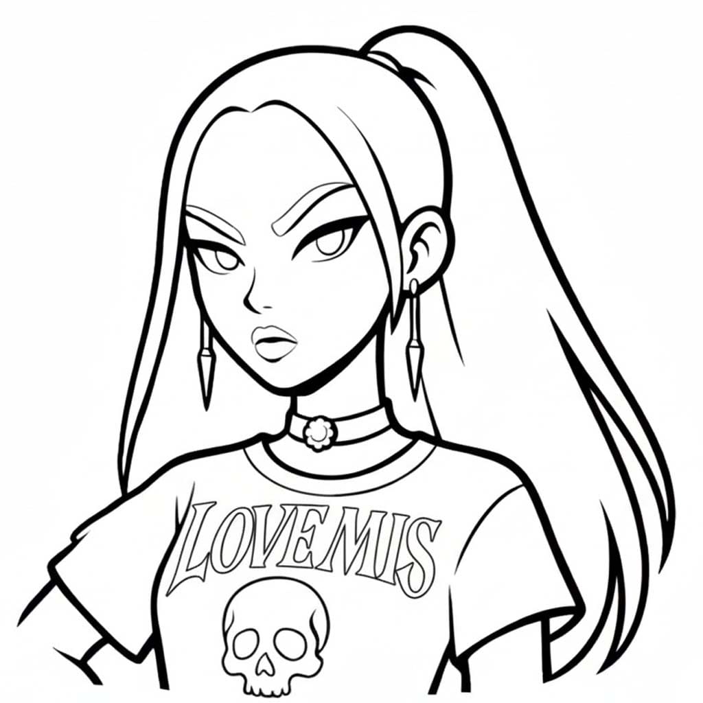 Fise de colorat cu Mira imprimabil simplu