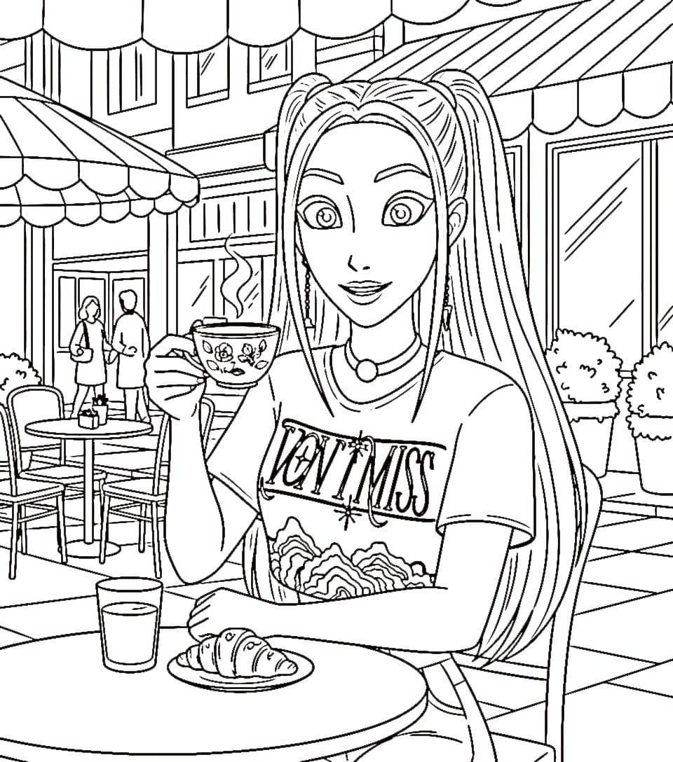 Fise de colorat cu Mira pentru copii