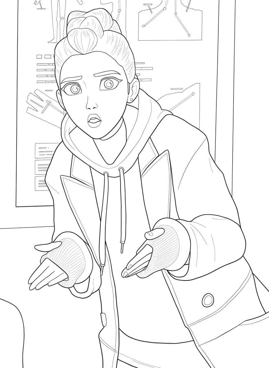 Fise de colorat cu Rumi imprimabil gratuit pentru copii