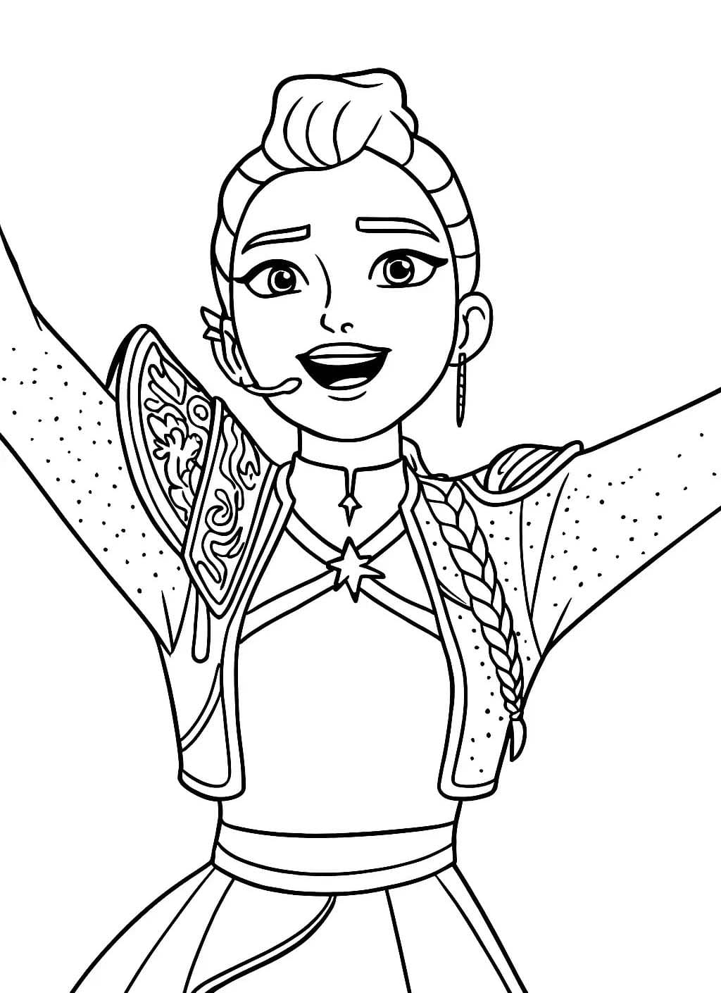 Fise de colorat cu Rumi imprimabil gratuit