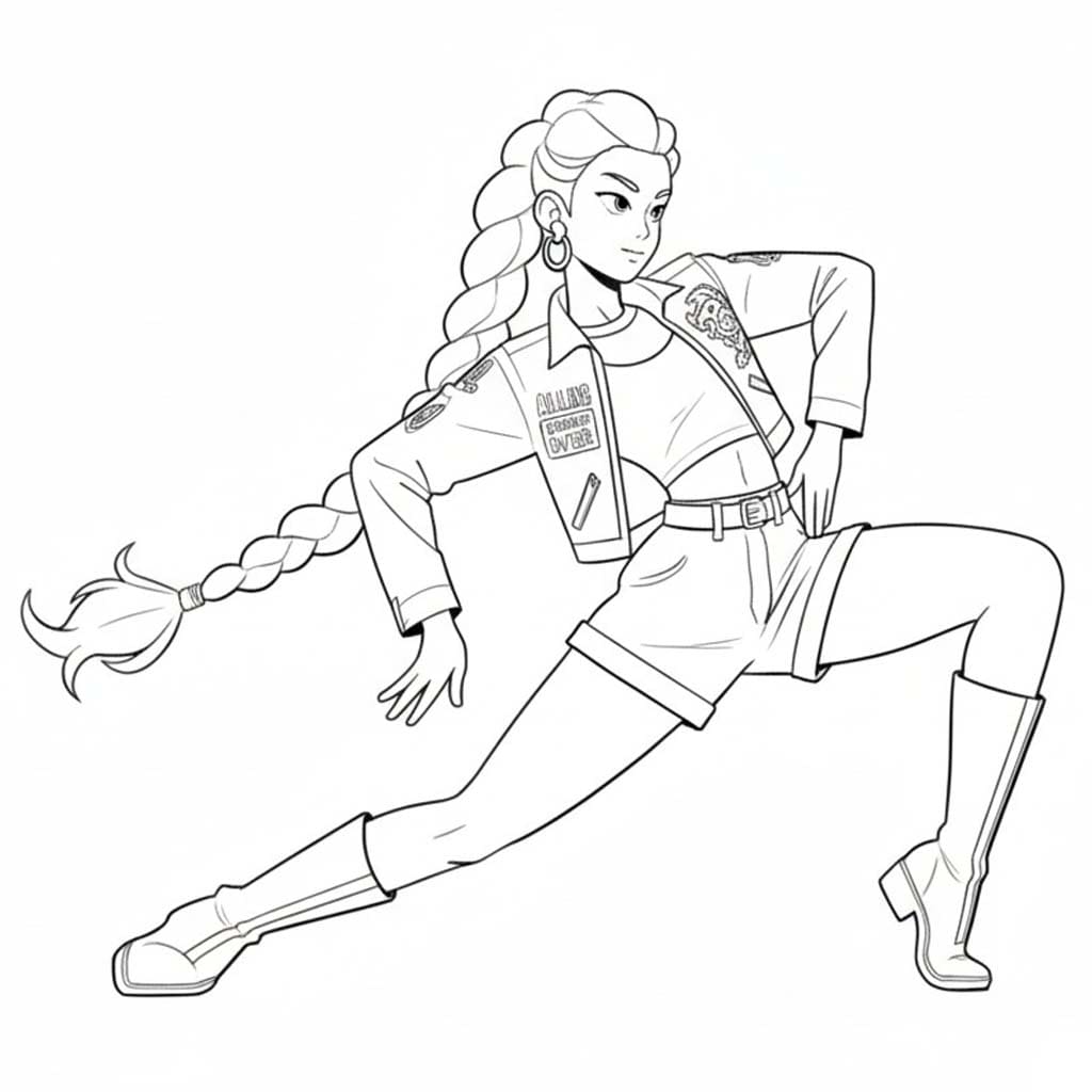 Fise de colorat cu Rumi imprimabil uşor